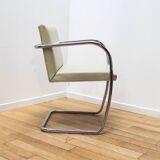 Set of 4 tubular design armchairs, Italy