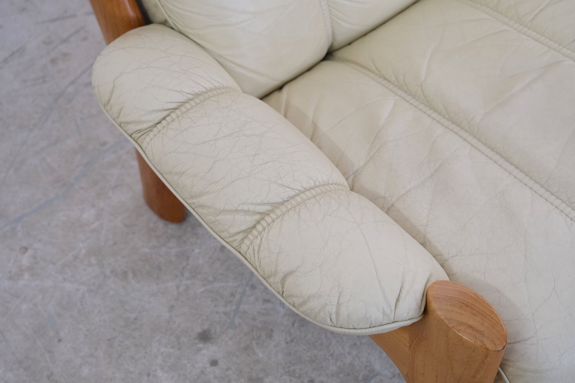 Leather Living Room Set model Montana by Ekornes, 1970's