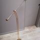 Gold metal counterweight lamppost