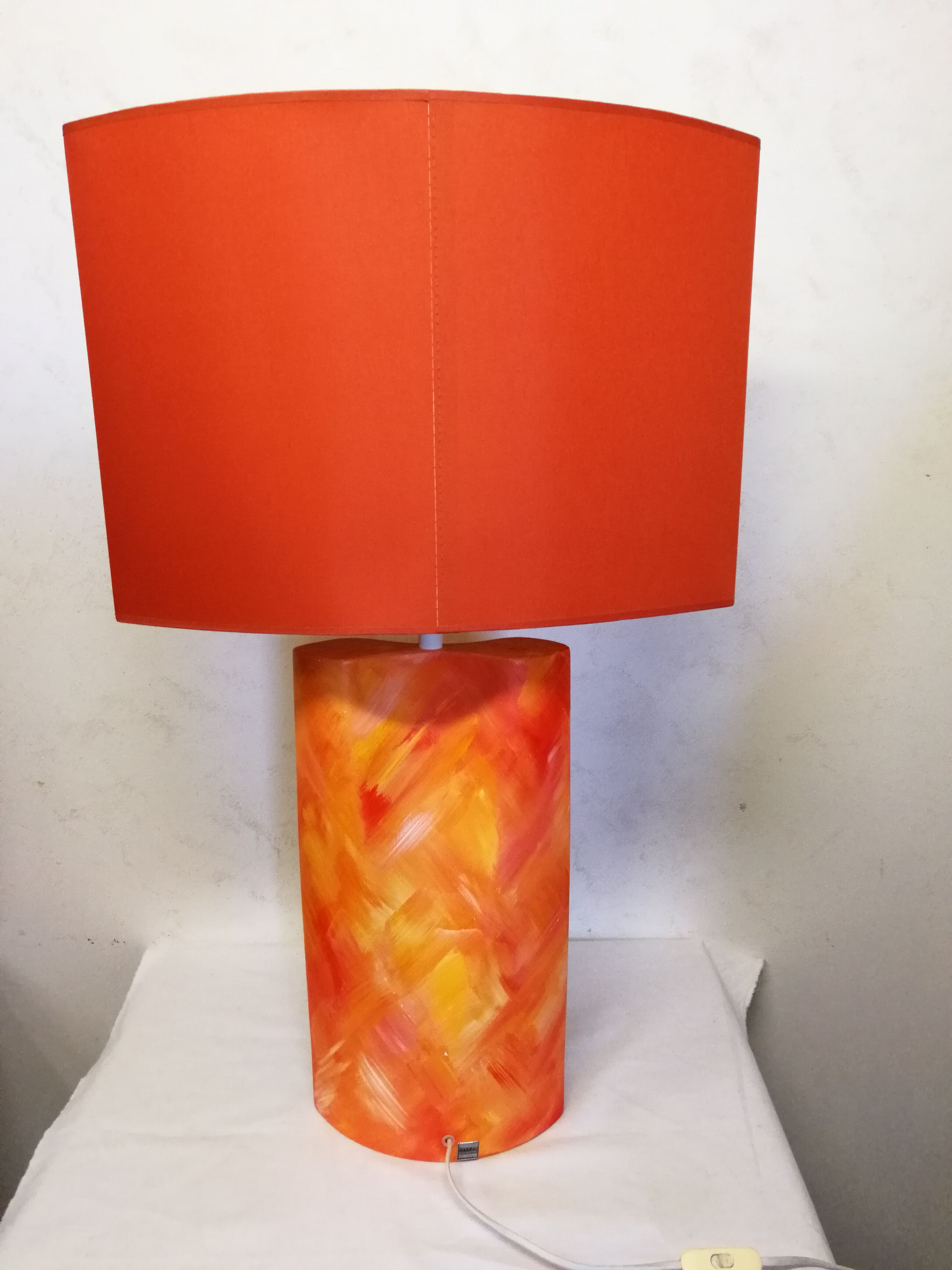 Lamp signed L. Drimmer