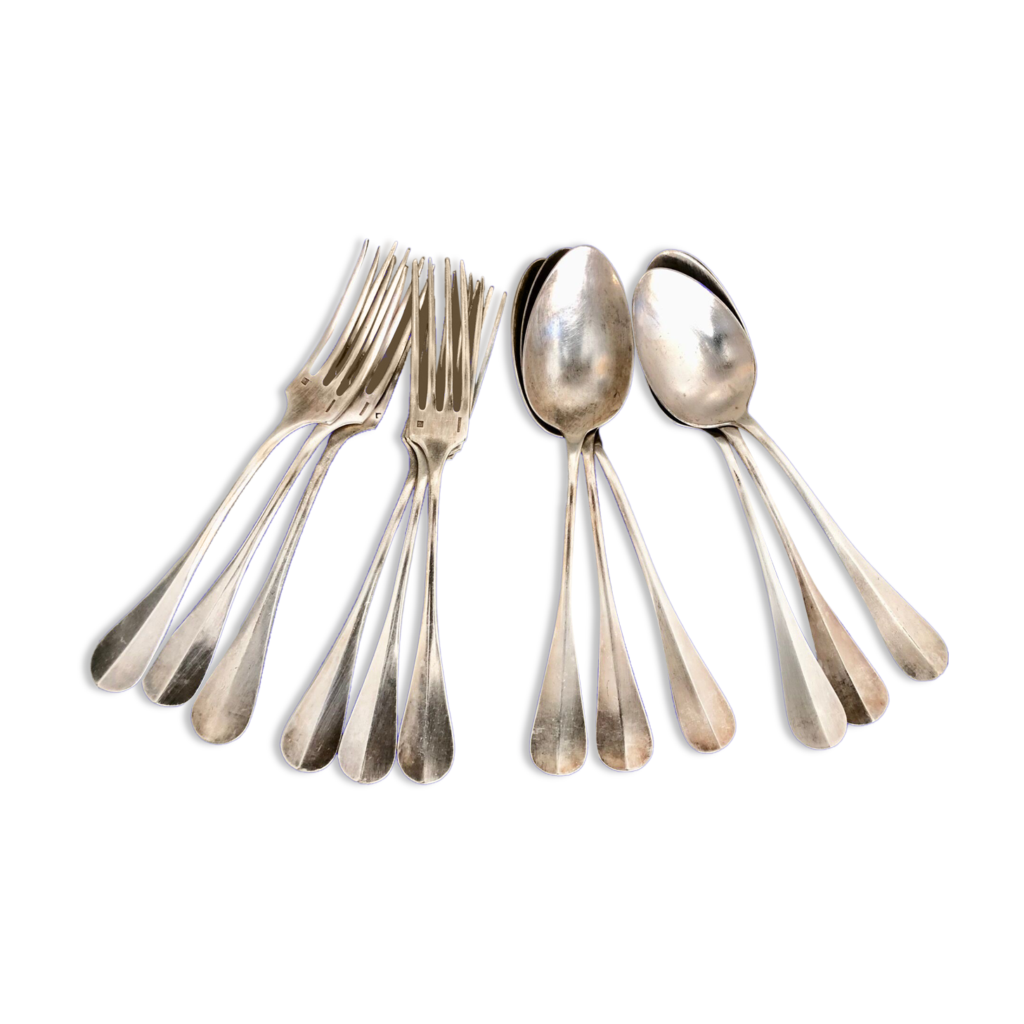 12 old cutlery model Baguette