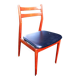 Vintage Scandinavian wooden chair from the 1970s