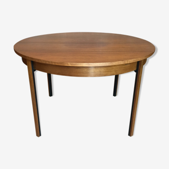 Round rosewood dining table