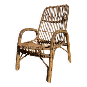 Fauteuil en rotin