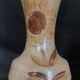 Vintage vase La Roue Vallauris signed 20th-century ceramic
