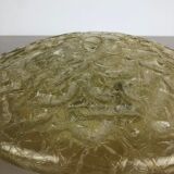 Modernist glass and metal ceiling light by Doria Lights, 1970s, Germany