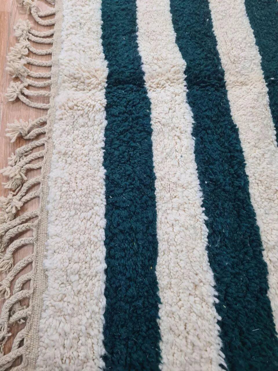 Handmade Moroccan rug, pure wool, 3x2 m.