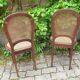 Louis XVI canning chairs