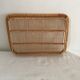 Wicker and rattan vintage tray