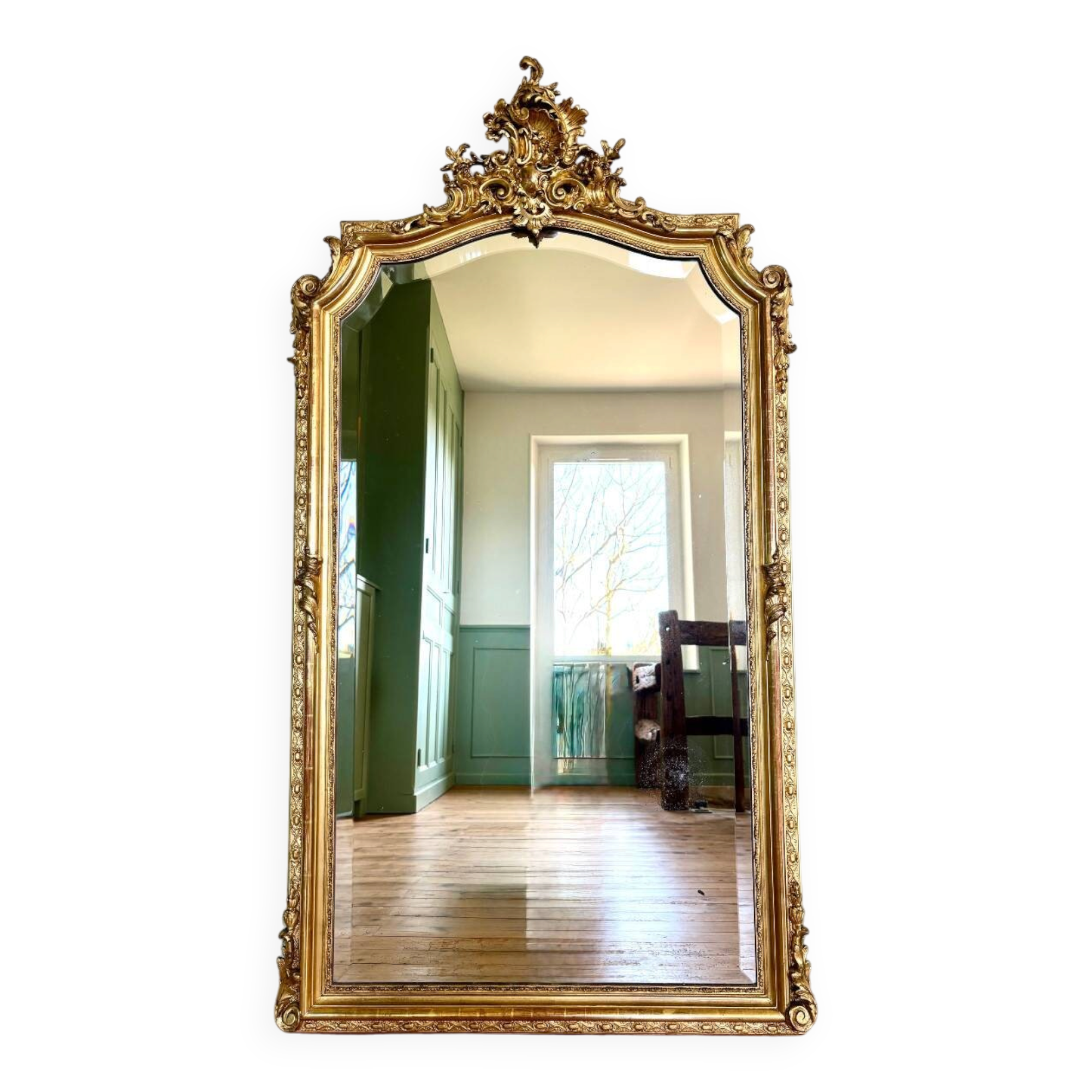 Louis XV style mirror