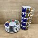 Set of 5 small coffe cups Villeroy & Boch Acapulco
