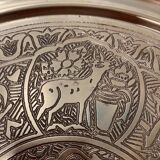 Vintage gold platter