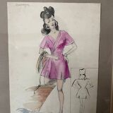 Fashion drawing G Mazoyer