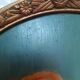 Tableau ovale roses