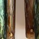 Murano and brass wall sconces