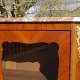Louis XV library in rosewood marquetry