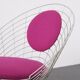 "K2" Cone chair in wire by Verner Panton / Plus Linje