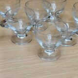 Cut glass shot glasses