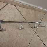 Old chrome coat rack
