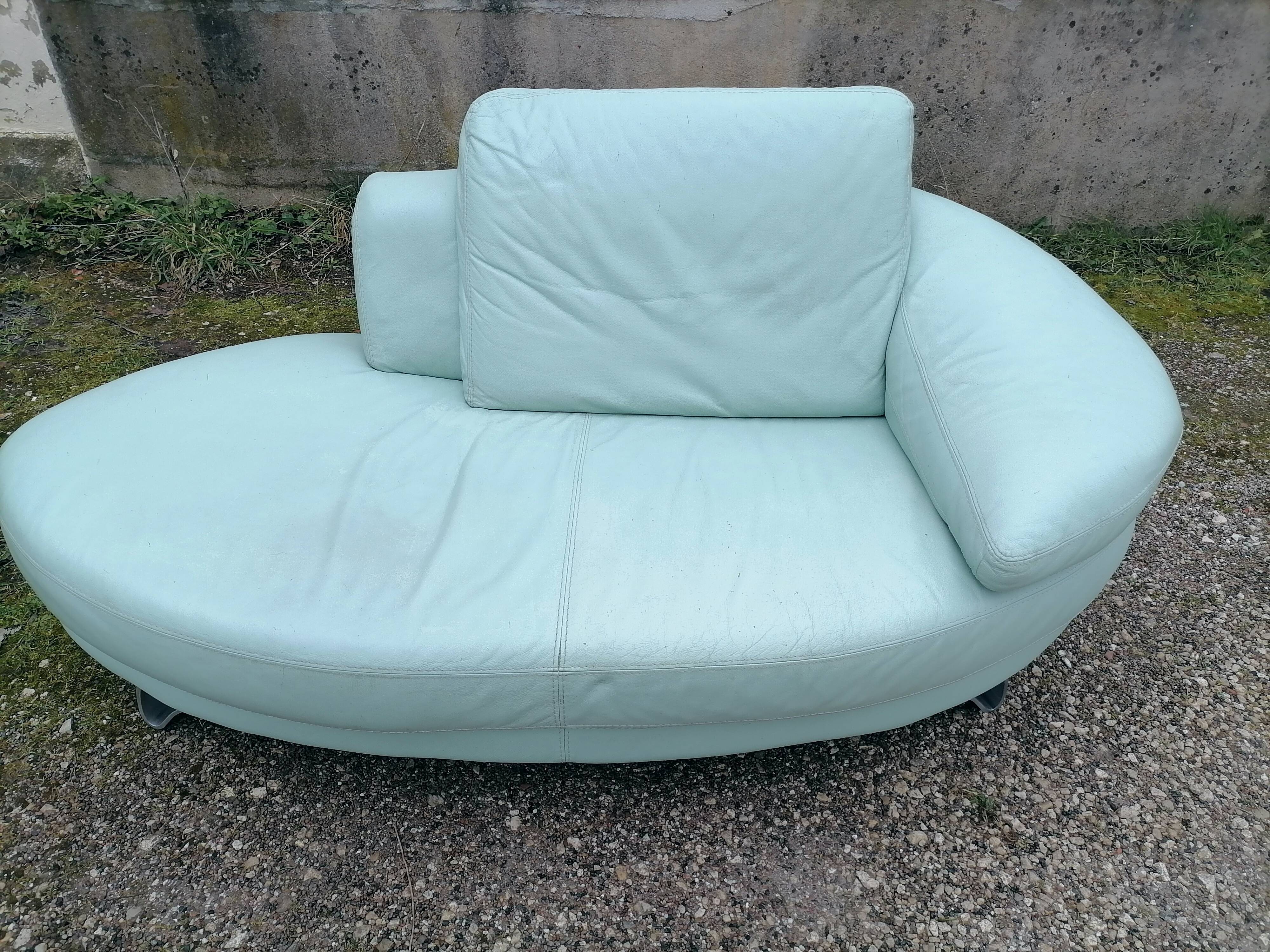Sofa leather vintage, 70s