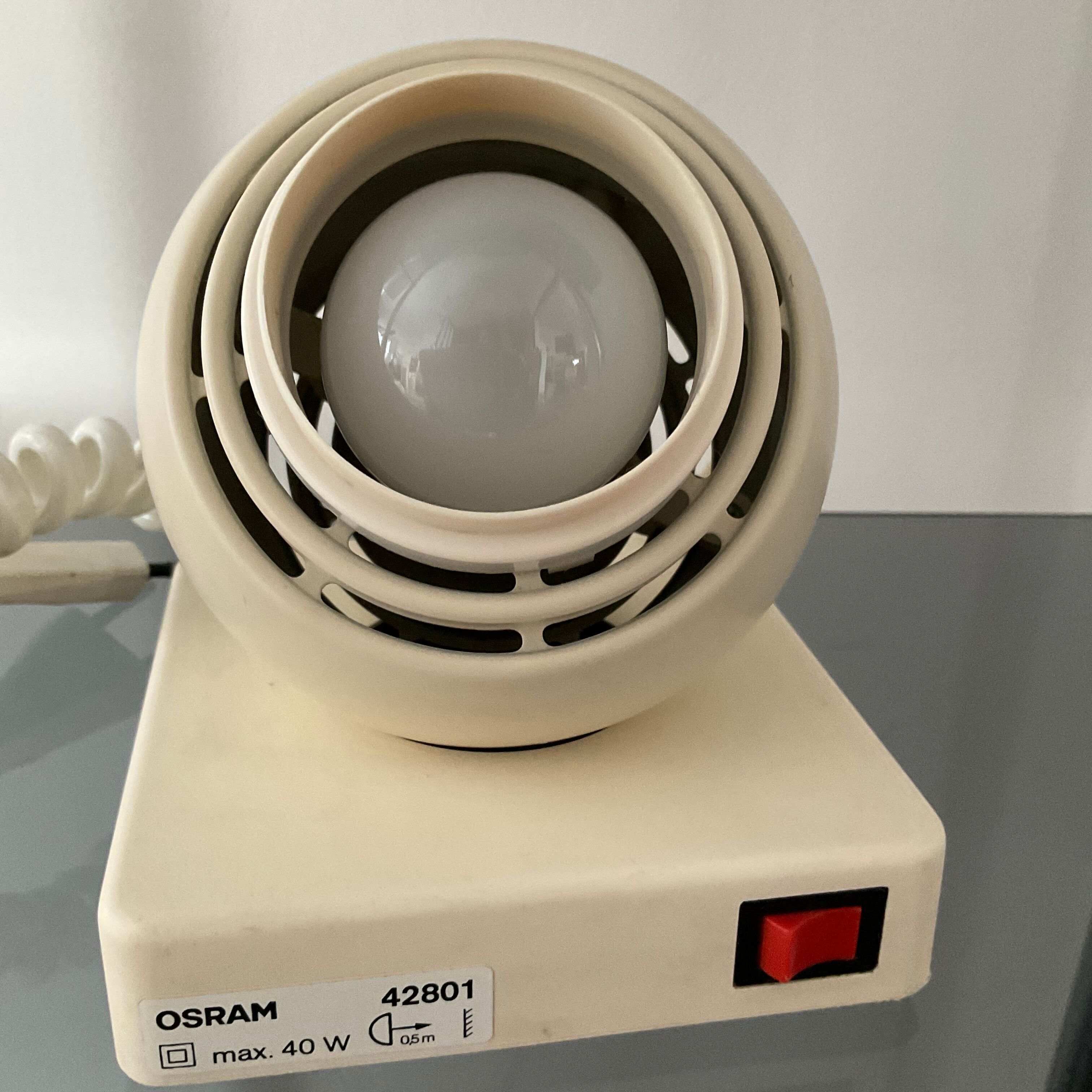 Schlagheck Schultes lamp for Osram from the 70s