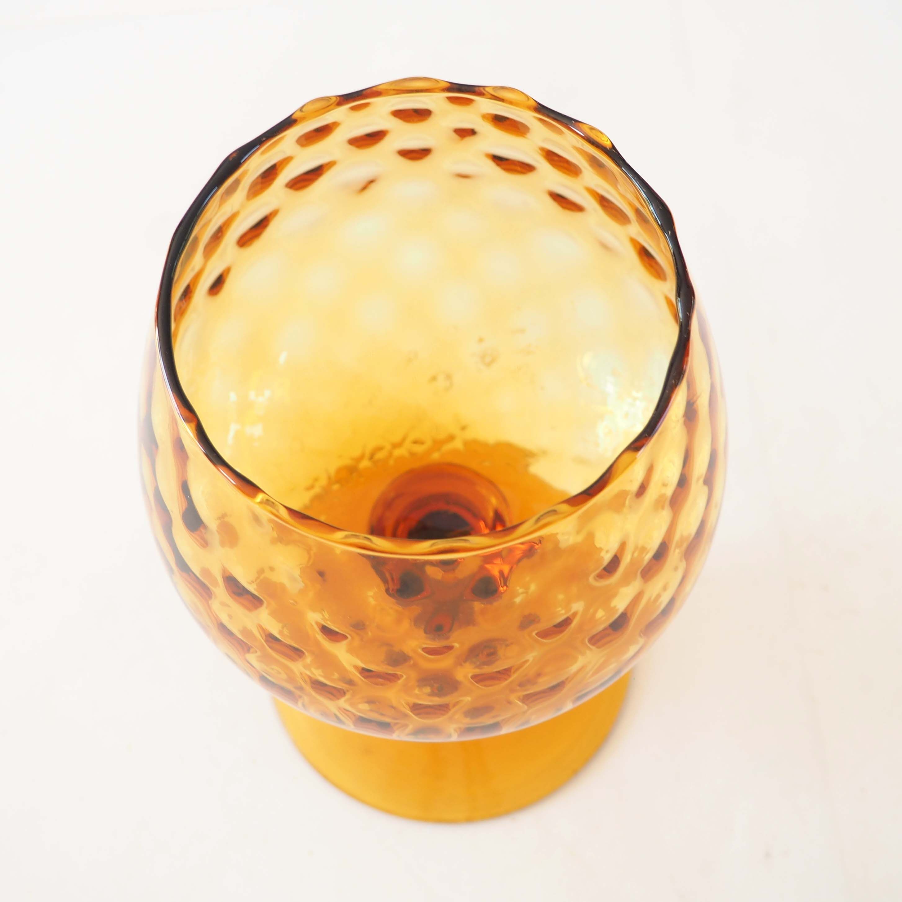 Italian glass vase