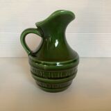 Green pitcher from the Sainte Marguerites desvres cellars