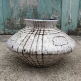 Large modernist bowl vase 1950s 1960s