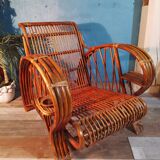 Bamboo armchairs Indochina 1940s