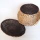Extra large rattan potato basket
