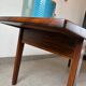 Vintage Scandinavian coffee table in rosewood.