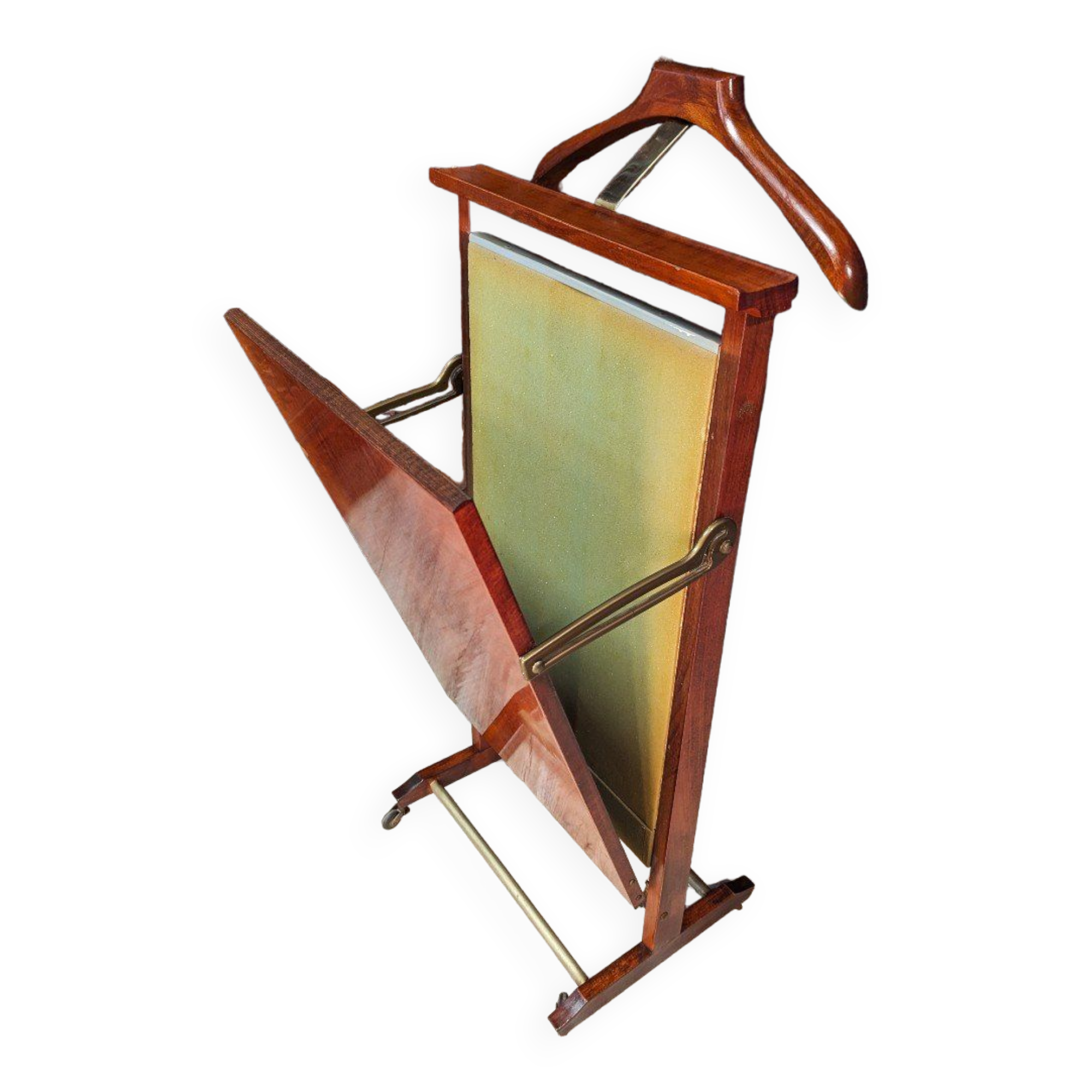 Italian valet in light mahogany