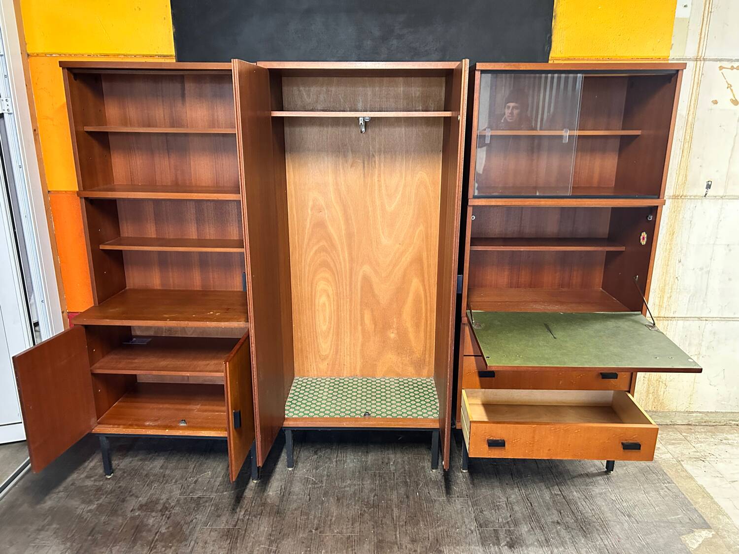 Storage furniture trio