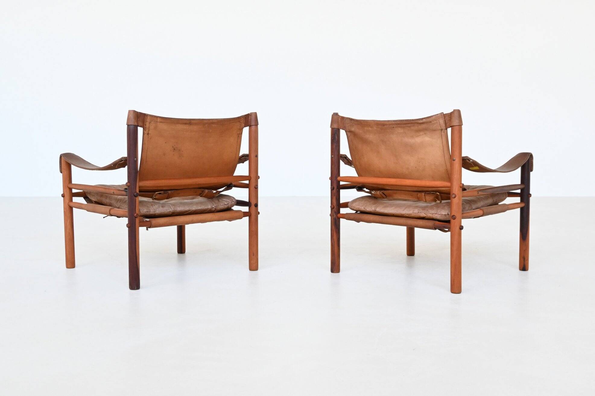 Arne Norell pair of 'Sirocco' lounge chairs Norell Mobel AB Denmark 1960