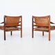 Arne Norell pair of 'Sirocco' lounge chairs Norell Mobel AB Denmark 1960