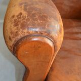Leather armchair