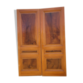 Double communication door