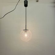 Lampe à suspension Glashütte Limburg, années 1970