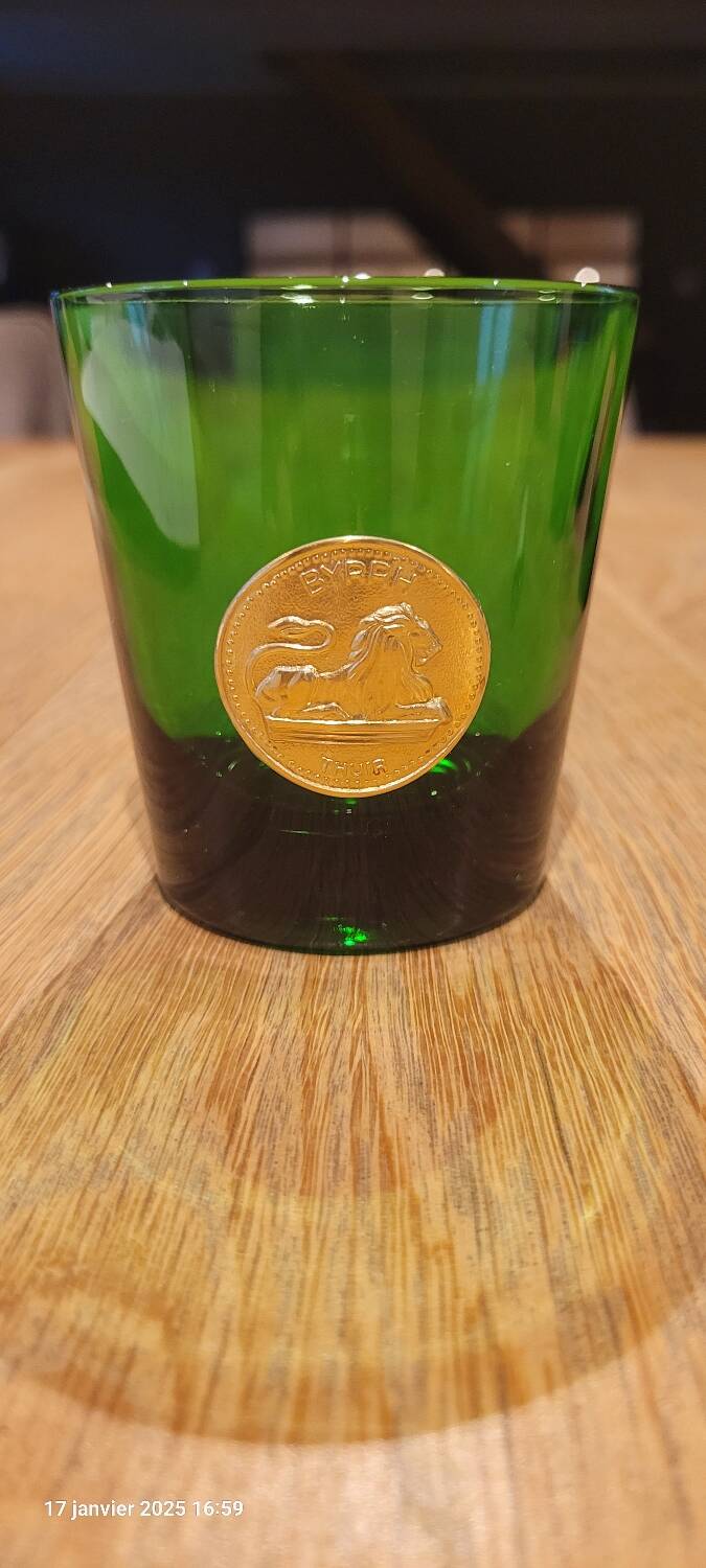 7 BYRRH green glasses
