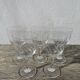 5 cut crystal stemmed glasses