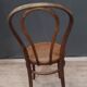 Chaise de bistrot 1900 en bois courbé