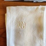 12 napkins Monogram DB