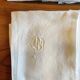12 napkins Monogram DB