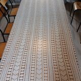 Dessus de lit ancien en crochet fait main