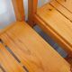 Set of 6 vintage Les Arcs chairs in pine from the 60s 70s