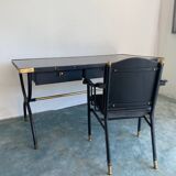 Jacques Adnet attribution armchair / desk