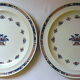 12 earthenware plates in the manufacture of Wedgwood