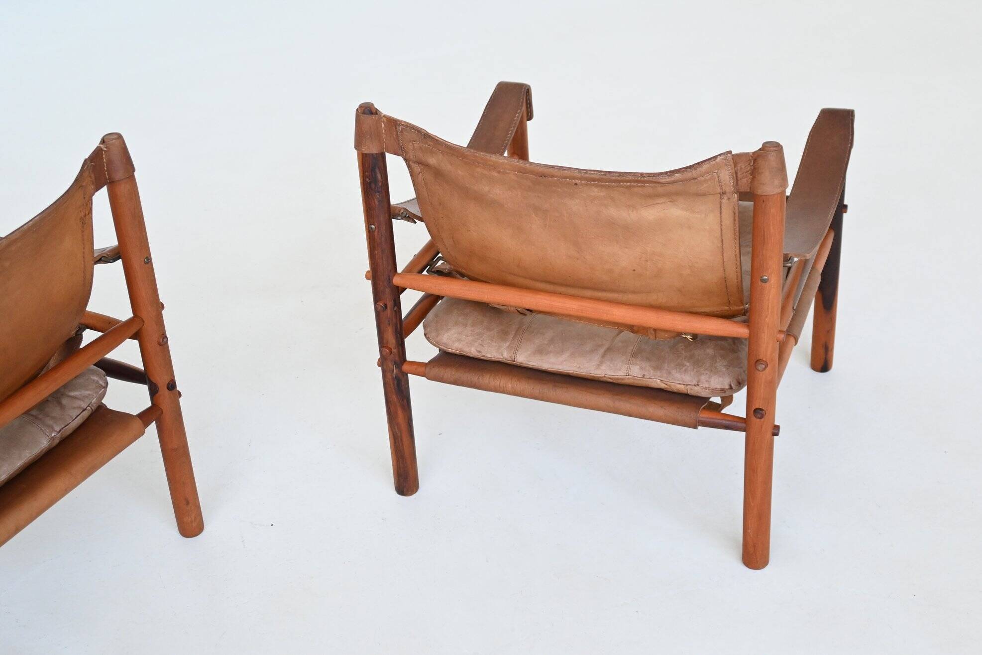 Arne Norell pair of 'Sirocco' lounge chairs Norell Mobel AB Denmark 1960
