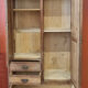 Parisian wooden wardrobe, 3 in 1, vintage 60s