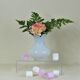 Vintage vase in tinted glass 50s - Deco vintage spirit